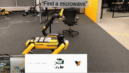 VLFM navigating toward an unseen object